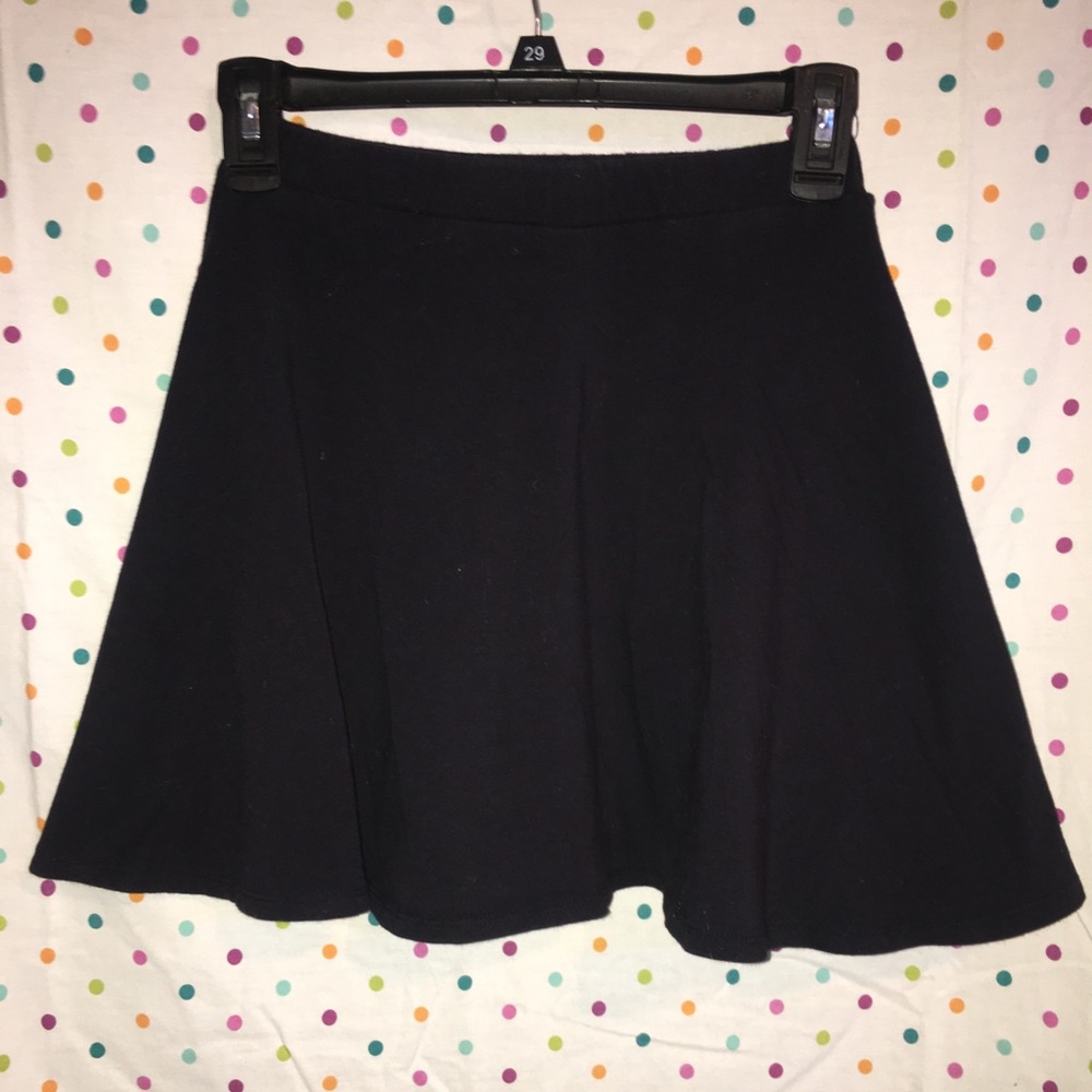 Black Skater Skirt